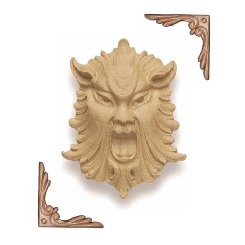 Wooden Curved Decoratives