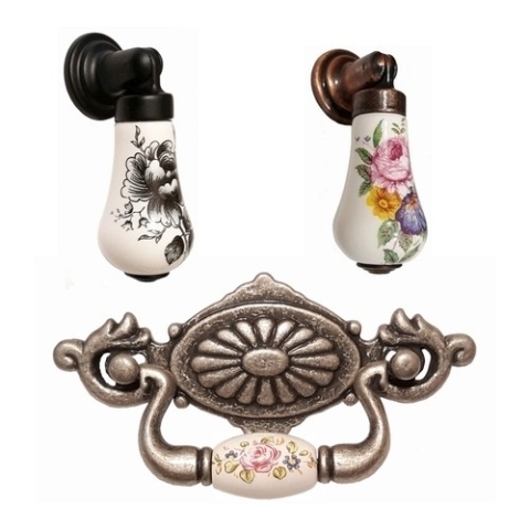 Porcelain Drop Knobs