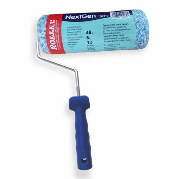ROLLEX Nextgen 23cm Ρολό Βαφής Μικροίνας και Πολυεστέρα με Χειρολαβή