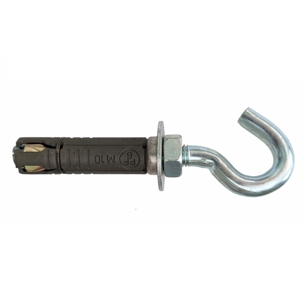 Μεταλλικό Βύσμα Πακτώσεως με Γάντζο Μ10 ΒΓ-10