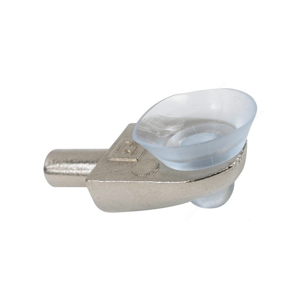 Τακάκια Ραφιών Μεταλλικό Βεντούζα Φ10mm