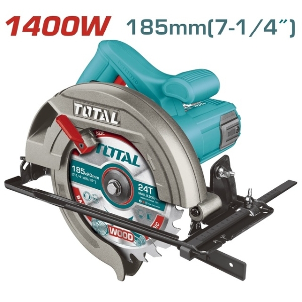 TOTAL TS11418526 Φ185 1400W Δισκοπρίονο