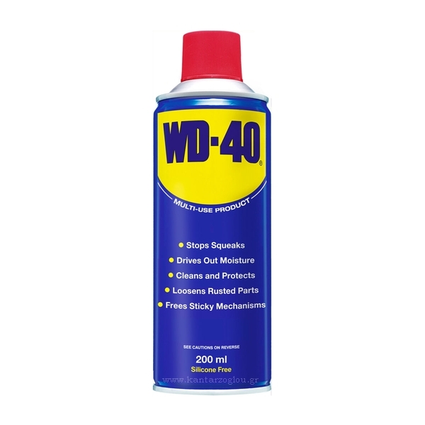 Σπρέυ Λιπαντικό Πολλαπλών Χρήσεων WD-40 200ml