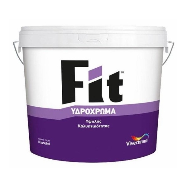 Vivechrom FIT 9L Υδρόχρωμα Λευκό Ματ