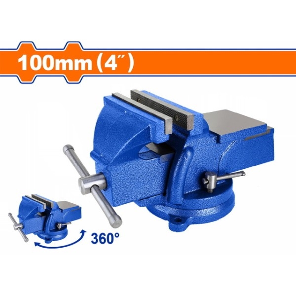 WADFOW WBV1A04 Μέγγενη Πάγκου Περιστρεφόμενη 360ο 100mm