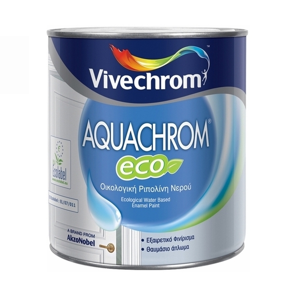 Vivechrom Aquachrom Eco Ριπολίνη Νερού Λευκό Ματ