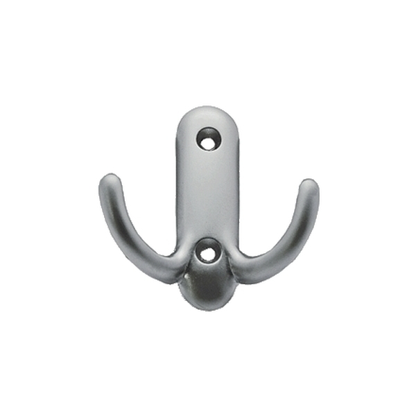 Κρεμαστράκι Διπλό Μεταλλικό Νίκελ Ματ 080 Νο19