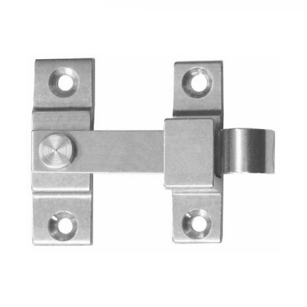 Μάνταλο Πόρτας Ορειχάλκινο Ίσιο Νίκελ Ματ