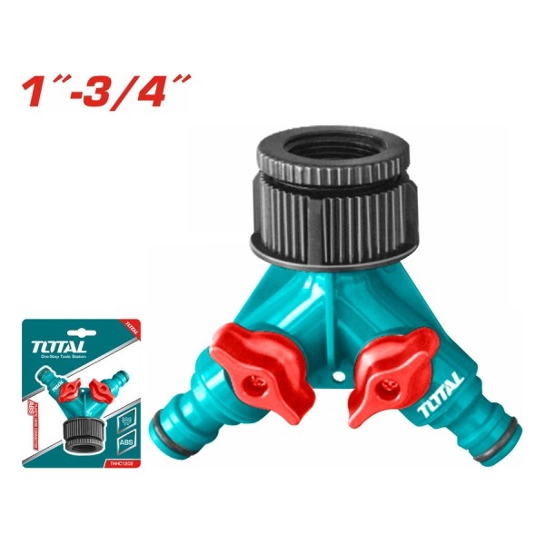 TOTAL THHC1202 Ρακόρ Διπλής Εξόδου 45 Μοιρών 1-3/4