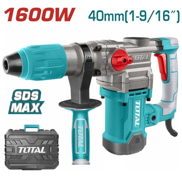 TOTAL TH1163855 1600W SDS Max Περιστροφικό Σκαπτικό Πιστολέτο