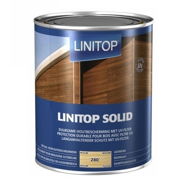 LINITOP Solid 282 Βερνίκι Εμποτισμού με UV Φίλτρα 1L Τικ