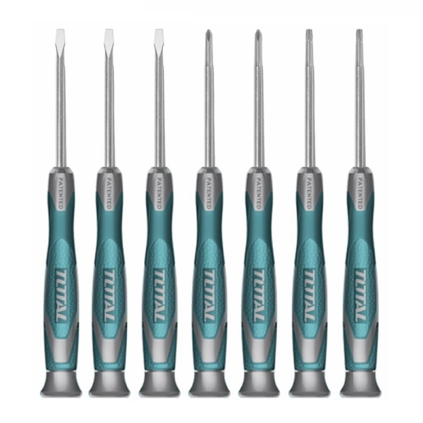 Σετ Κατσαβίδια Ακριβείας Ηλεκτρονικών 7τμχ Total THT250726