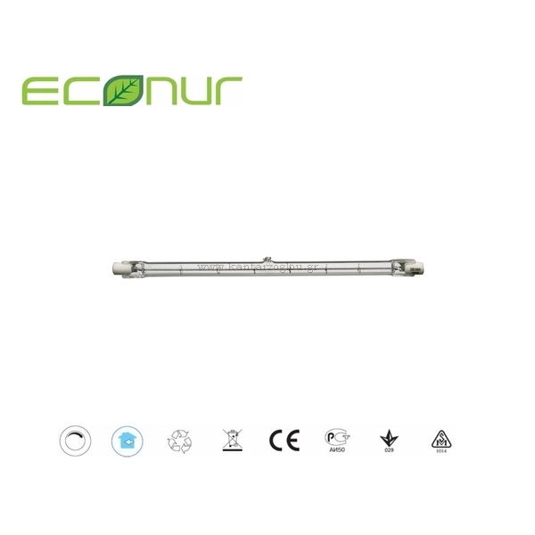 Λάμπα Ιωδίνης Αλογόνου R7S 78mm 150W Econur