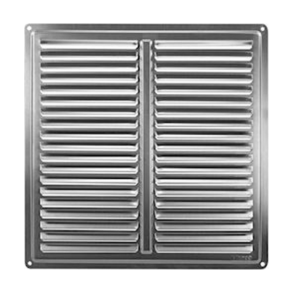 Εξαεριστήρας Αλουμινίου Με Σίτα Νίκελ 30x30 cm