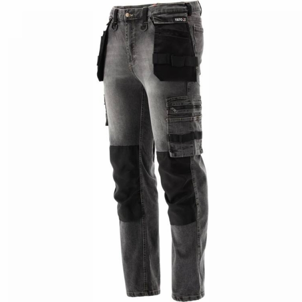 Yato Stretch Jeans Παντελόνι Εργασίας Τζιν Ελαστικό