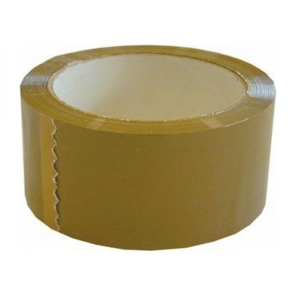 Import 48mm x 50m Καφέ Ταινία Συσκευασίας Αθόρυβη