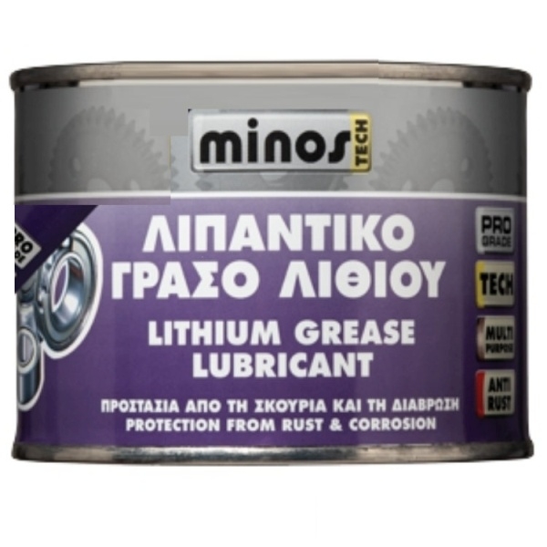 MINOS WHITE LITHIUM GREASE 500ml Λευκό Γράσο Λιθίου