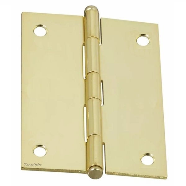 Μεντεσές Πλακέ Ορειχάλκινος 50x30mm 24τμχ