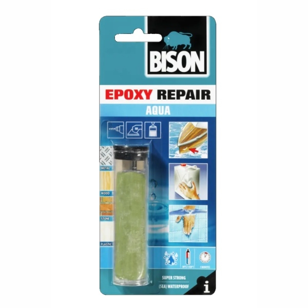 Bison Epoxy Repair Aqua 56gr Εποξική Κόλλα Ναυτικής Χρήσης