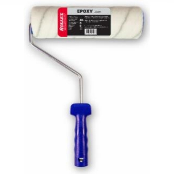 ROLLEX Epoxy 23cm Ρολό Βαφής Εποξικών Υφασμάτινο με Χειρολαβή