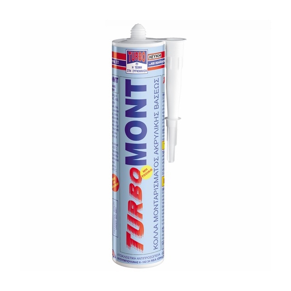 TURBO MONT 280ml Λευκή Κόλλα Ακρυλική