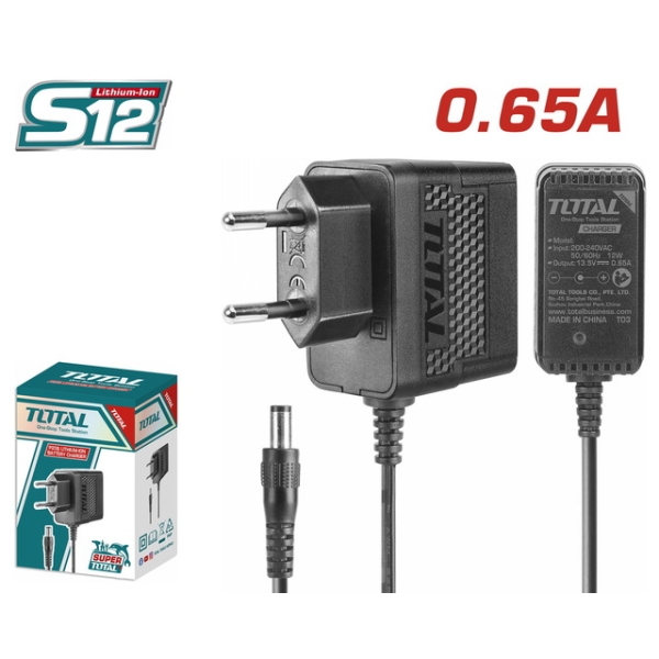 TOTAL TCLI12071 Φορτιστής Μπαταράις 12V Καρφί