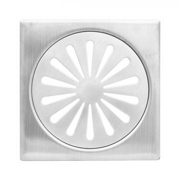 Σχάρα Δαπέδου Τετράγωνη Ανοξείδωτη 12x12cm