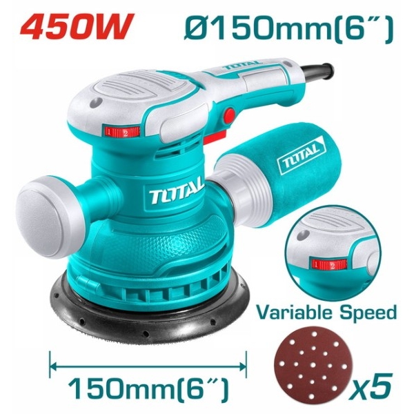 TOTAL TF2061506 Φ150 450W Έκκεντρο Τριβείο