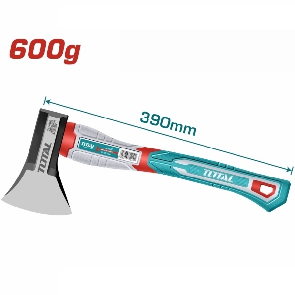 TOTAL TXAH061600 Τσεκούρι Πλαστική Λαβή 600gr