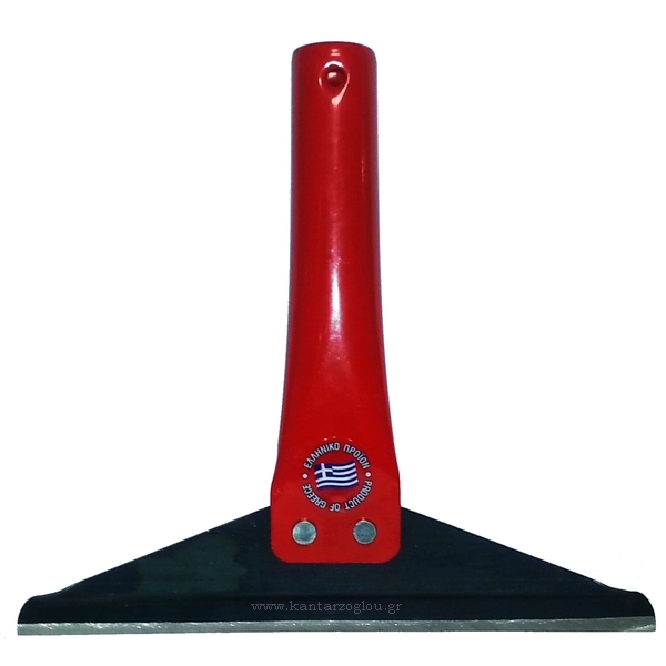 Ξύστρα Κονταριού Κόκκινη Ατσάλινη 20cm Ελληνικής Κατασκευής