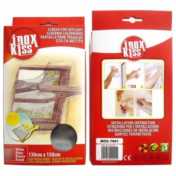 Σίτα Φεγγίτη Λευκό 130x150cm MOS7001