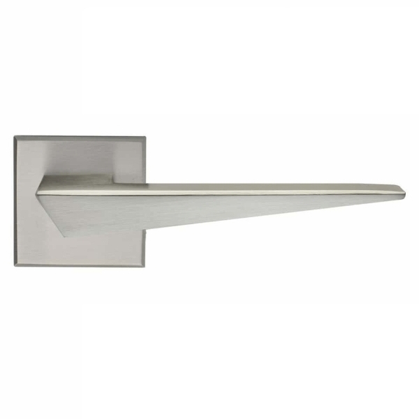 Πόμολο Εξώπορτας Ροζέτα Νίκελ Ματ 52080