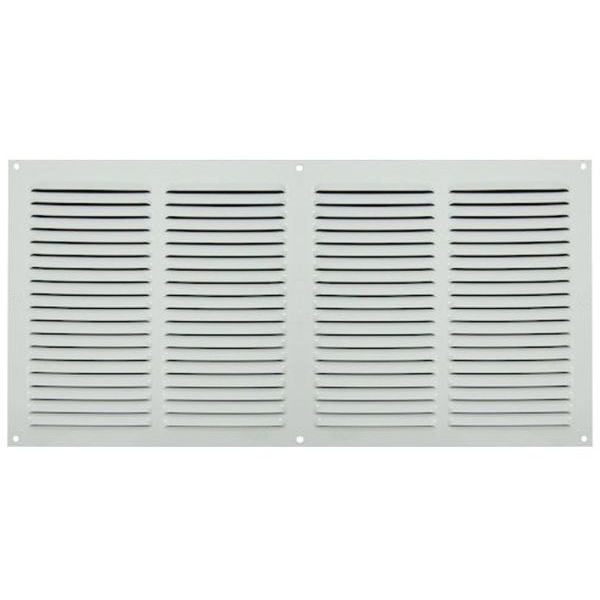 Εξαεριστήρας Αλουμινίου Λευκός 15x30 cm