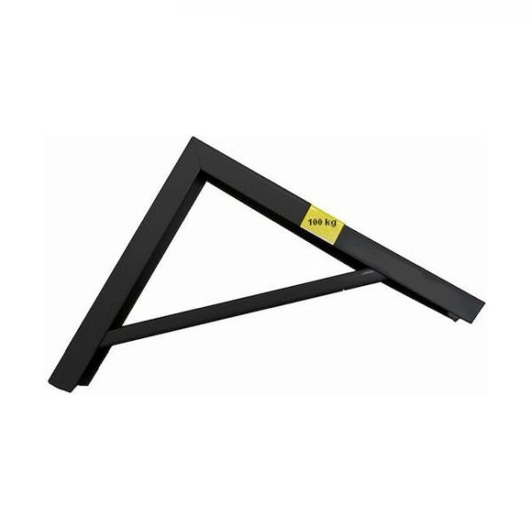 Γωνιά Ραφιού Σπαστή 300x400mm Μαύρη Fepre ΒΤ