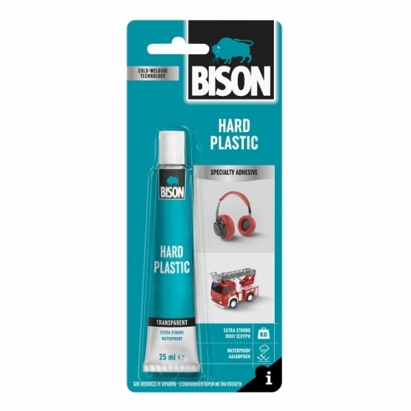 BISON Hard Plastic 25ml Κόλλα Σκληρών Πλαστικών