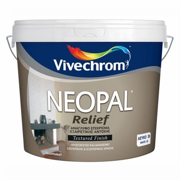 NEOPAL RELIEF Λευκό Ανάγλυφο