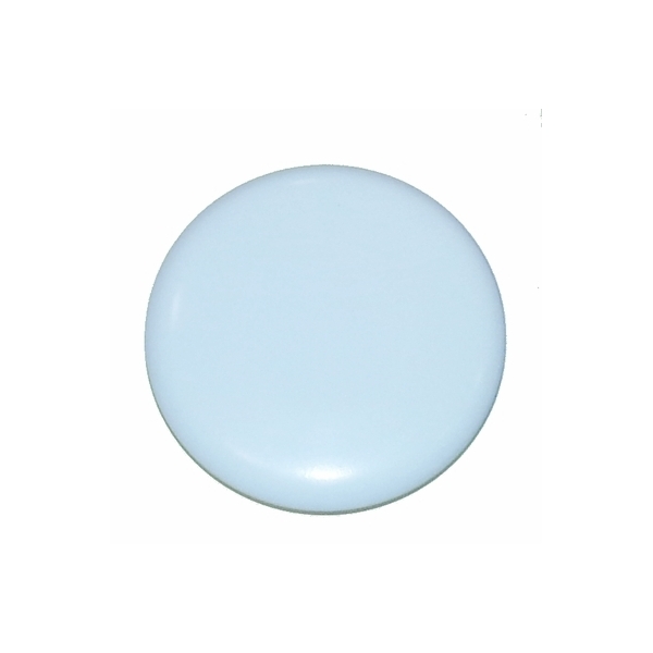 Πόμολο Πλαστικό Στρογγυλό Λευκό