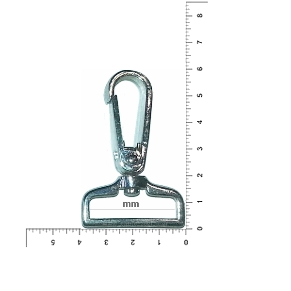 Γάντζος Μεταλλικός για Τσάντες 32x58mm Χρωμέ