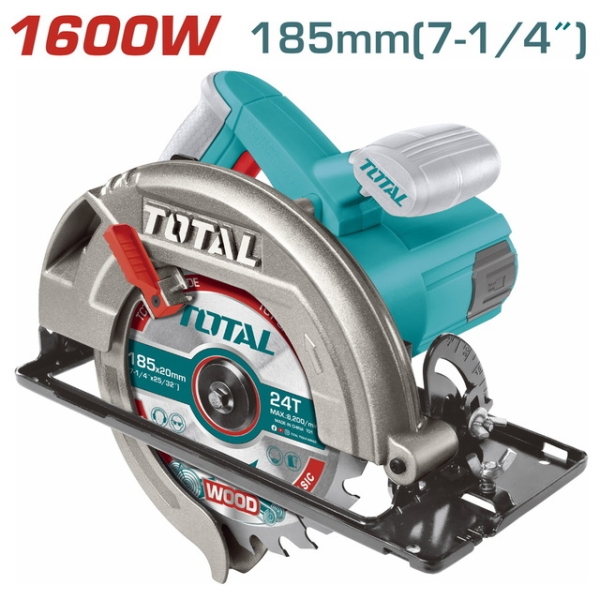 TOTAL TS1161856 Φ185 1600W Δισκοπρίονο