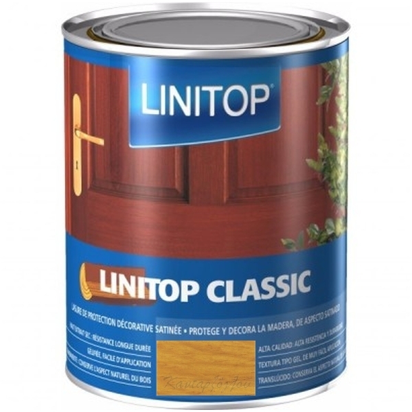 LINITOP Classic 281 Βερνίκι Εμποτισμού 2,5L Ανοιχτή Δρυς