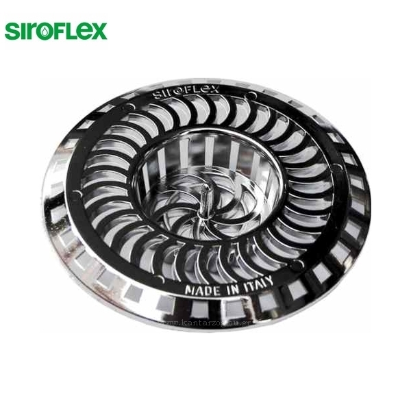 Σχαράκι-Σουρωτήρι Πλαστικό Χρωμέ Φ60 Μικρό Siroflex 02-2210