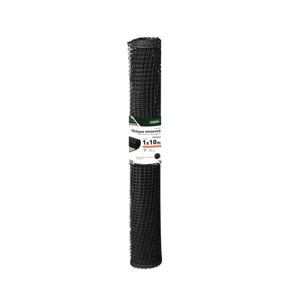 GRASHER PLG1012 1x10m Πλέγμα Μπαλκονιού Μαύρο