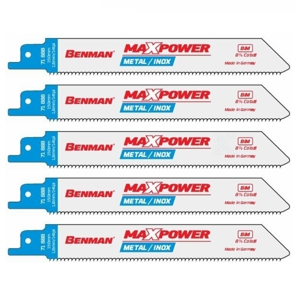 Σπαθόλαμα Ανοξείδωτου Σετ 5τμx 14TPI 150mm Κοβαλτίου S9226BF 71888