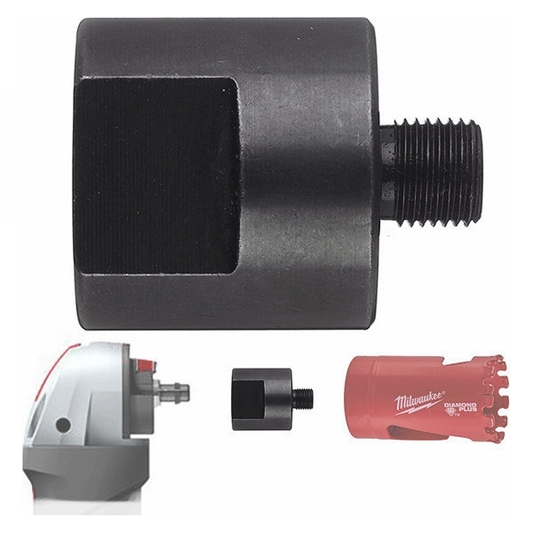 MILWAUKEE 4932430465 Αντάπτορας M14 Γωνιακού Τροχού για Ποτηροτρύπανα Φ32-68 χωρίς Κρούση