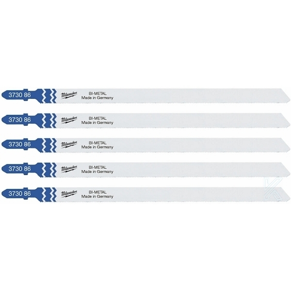 Πριονάκια Σέγας Σιδήρου 5τεμ T718AF 155mm Milwaukee