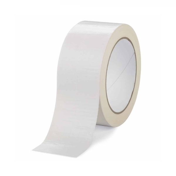Ταινία Υφασμάτινη Αδιάβροχη 48mm x 50m Λευκή Duct Tape Benman 38174
