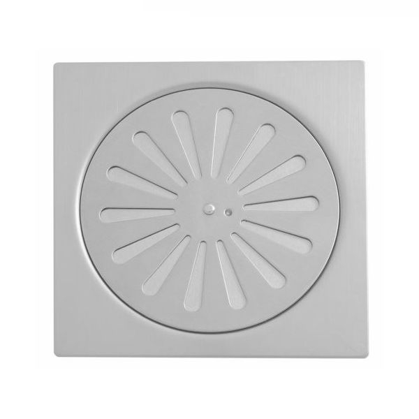 Σχάρα Δαπέδου Ανοξείδωτη Ανοιγόμενη Τετράγωνη 12x12cm