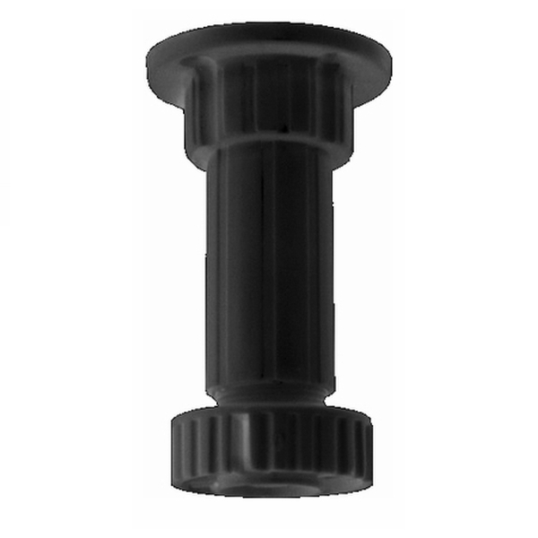 Πόδια Επίπλων Πλαστικά Ρυθμιζόμενα Μαύρα 10cm