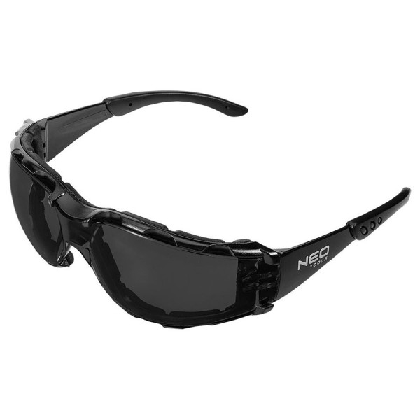 NEO TOOLS 97-522 Γυαλιά Εργασίας με Ένθετο Αφρού Μαύρα