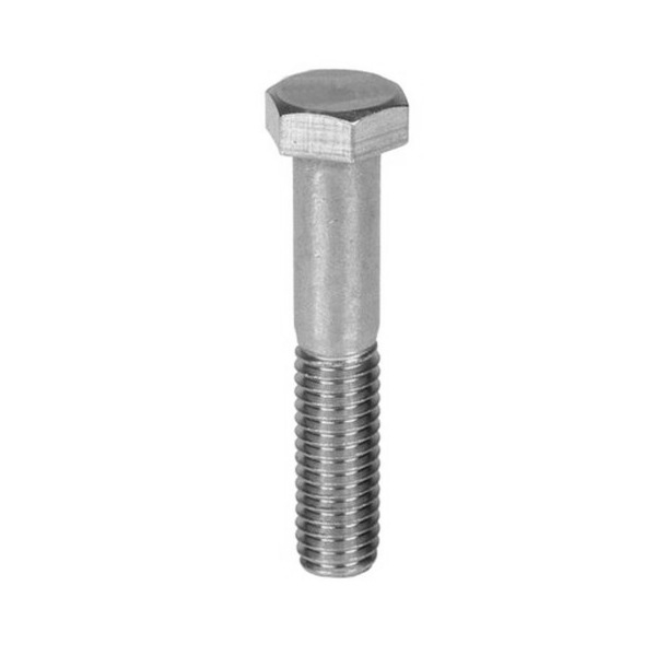 Μπουλόνι Inox A2 Εξάγωνο Μισό Πάσο M8x80mm 5τεμ